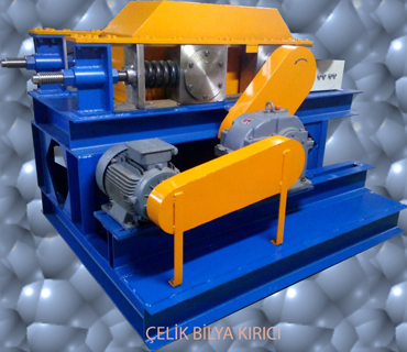 ÇİFT MERDANELİ ÇELİK BİLYA VE TAŞ KIRICI